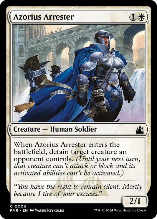Azorius Arrester (RVR-005) - [Ravnica Remastered] Foil