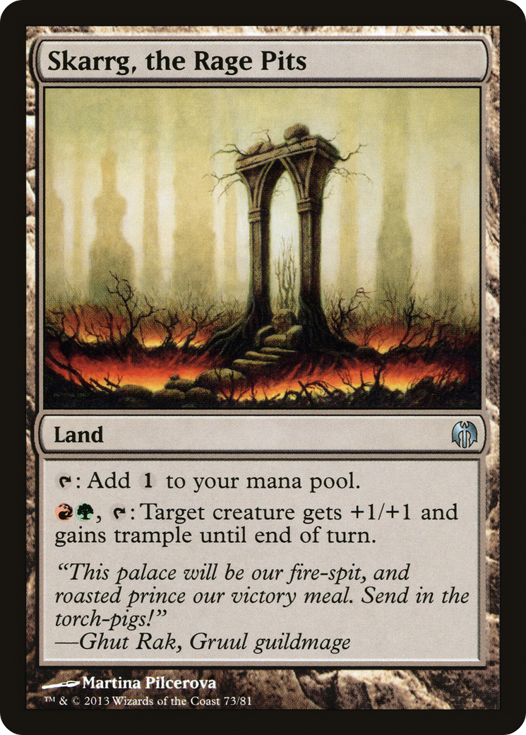 Skarrg, the Rage Pits (DDL-073) - [Duel Decks: Heroes vs. Monsters]