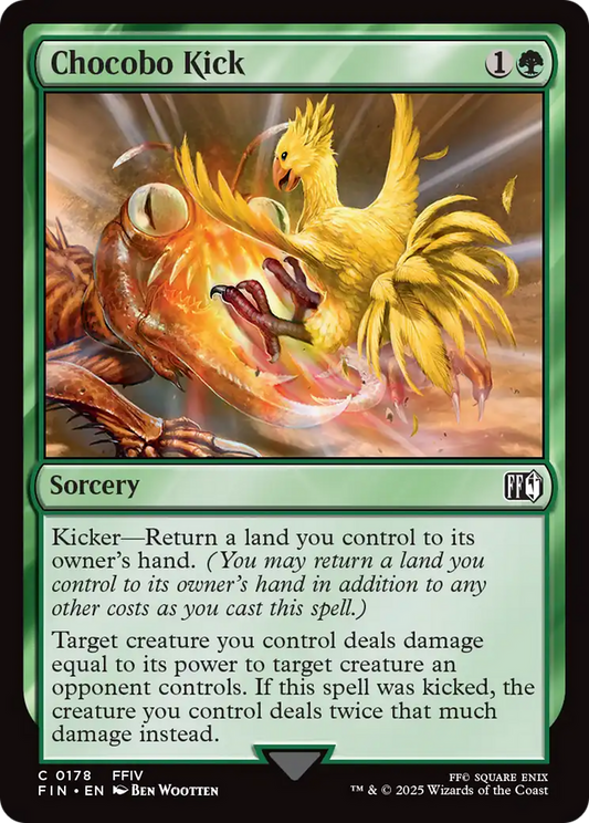 Chocobo Kick (FIN-178) - [FINAL FANTASY]