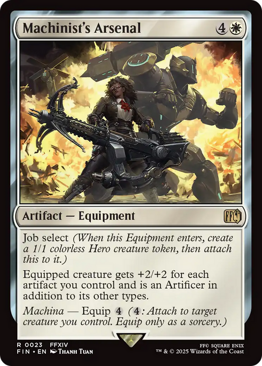 Machinist's Arsenal (FIN-023) - [FINAL FANTASY] Foil