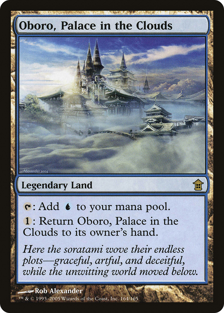 Oboro, Palace in the Clouds (SOK-164) - [Saviors of Kamigawa]