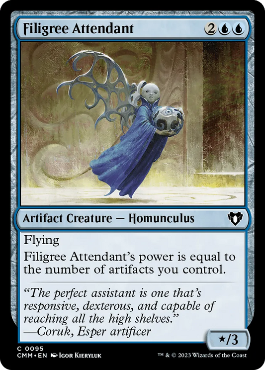 Filigree Attendant [Commander Masters] - Emmett's ToyStop