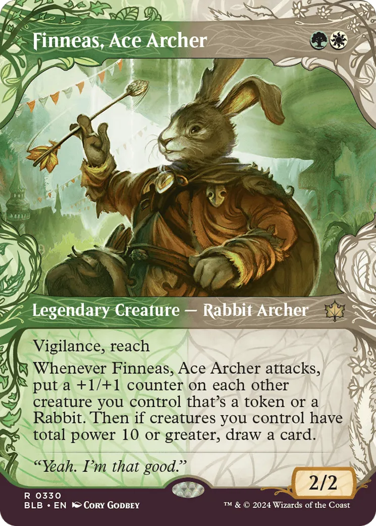 Finneas, Ace Archer (BLB-330) - [Bloomburrow] - Emmett's ToyStop