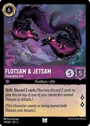 Flotsam & Jetsam - Entangling Eels (44/204) Cold Foil - Ursulas Return - Emmett's ToyStop