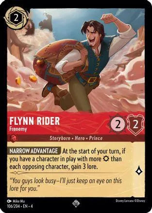 Flynn Rider - Frenemy (106/204) Cold Foil - Ursulas Return - Emmett's ToyStop