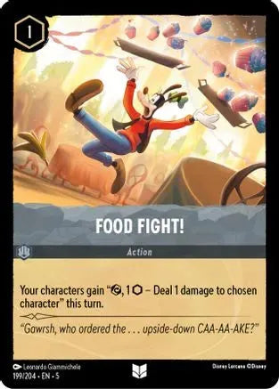 Food Fight! (199/204) Cold Foil - Shimmering Skies - Emmett's ToyStop