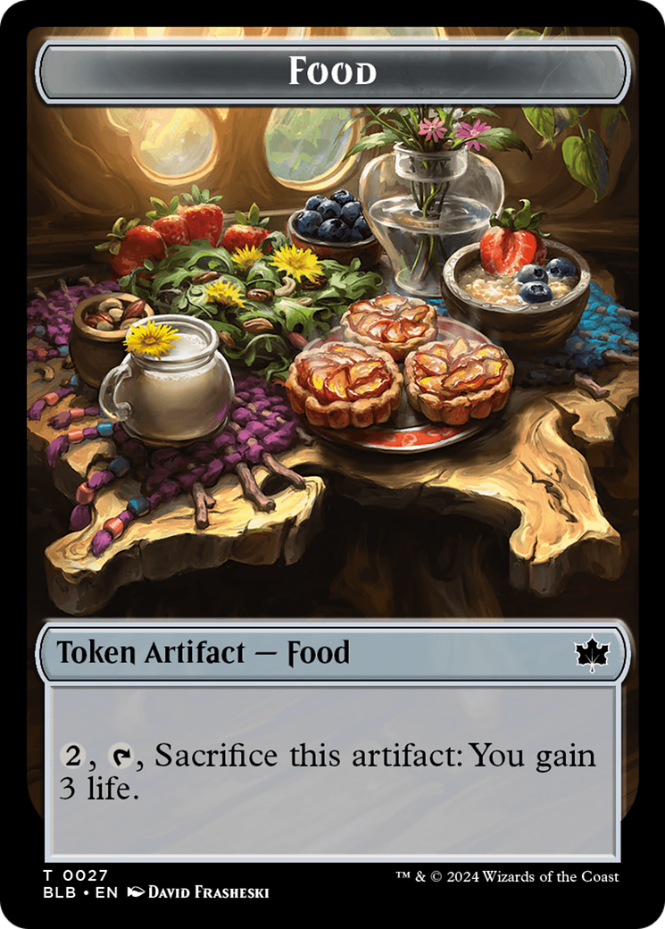 Food (TBLB-027) - [Bloomburrow Tokens] Foil - Emmett's ToyStop