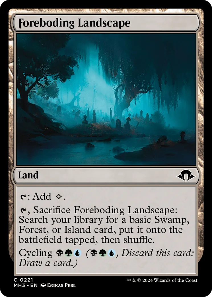 Foreboding Landscape (MH3-221) - [Modern Horizons 3] - Emmett's ToyStop