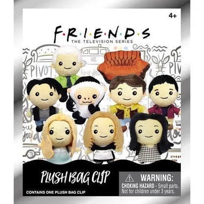 Friends Plush Bag Clip - Emmett's ToyStop