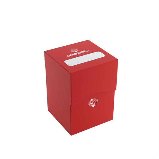 Gamegenic - Deck Box 100ct - Red - Emmett's ToyStop