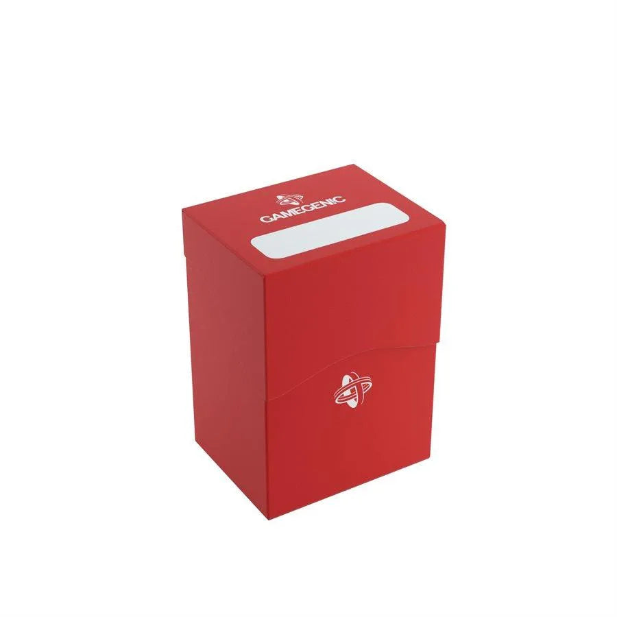 Gamegenic - Deck Box 80ct - Red - Emmett's ToyStop