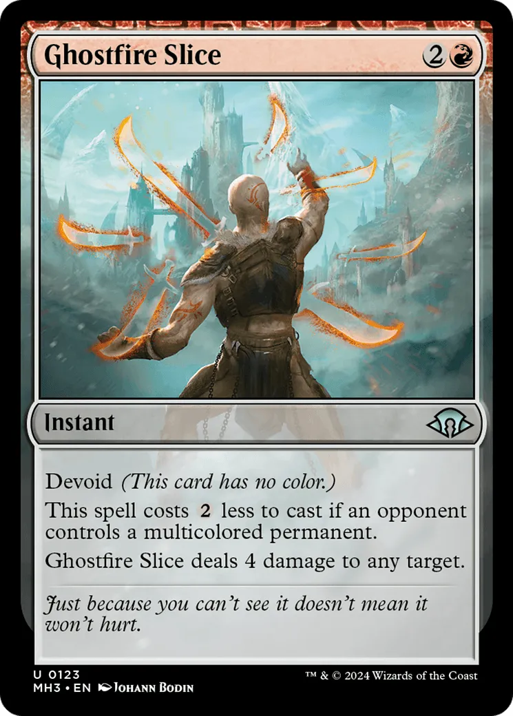 Ghostfire Slice (MH3-123) - [Modern Horizons 3] - Emmett's ToyStop