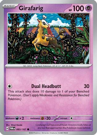 Girafarig 83/167 - SV06 Twilight Masquerade - Emmett's ToyStop