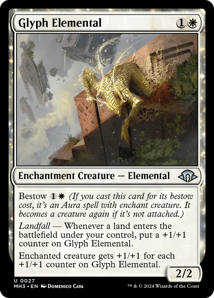 Glyph Elemental (MH3-027) - [Modern Horizons 3] - Emmett's ToyStop