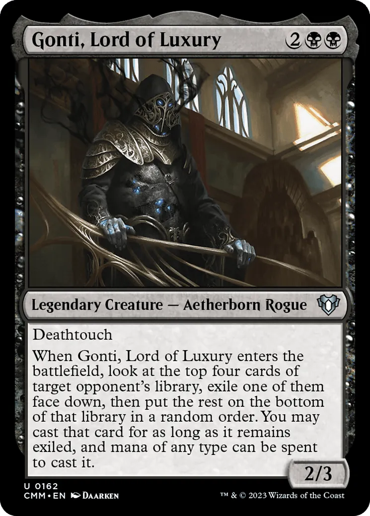 Gonti, Lord of Luxury [Commander Masters] - Emmett's ToyStop