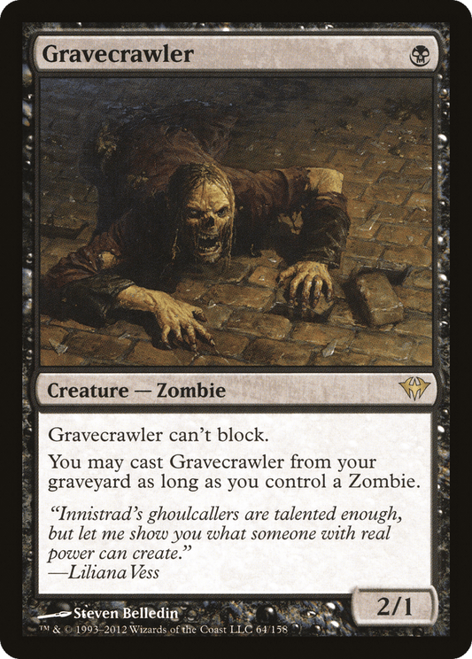 Gravecrawler (DKA-064) - [Dark Ascension] - Emmett's ToyStop