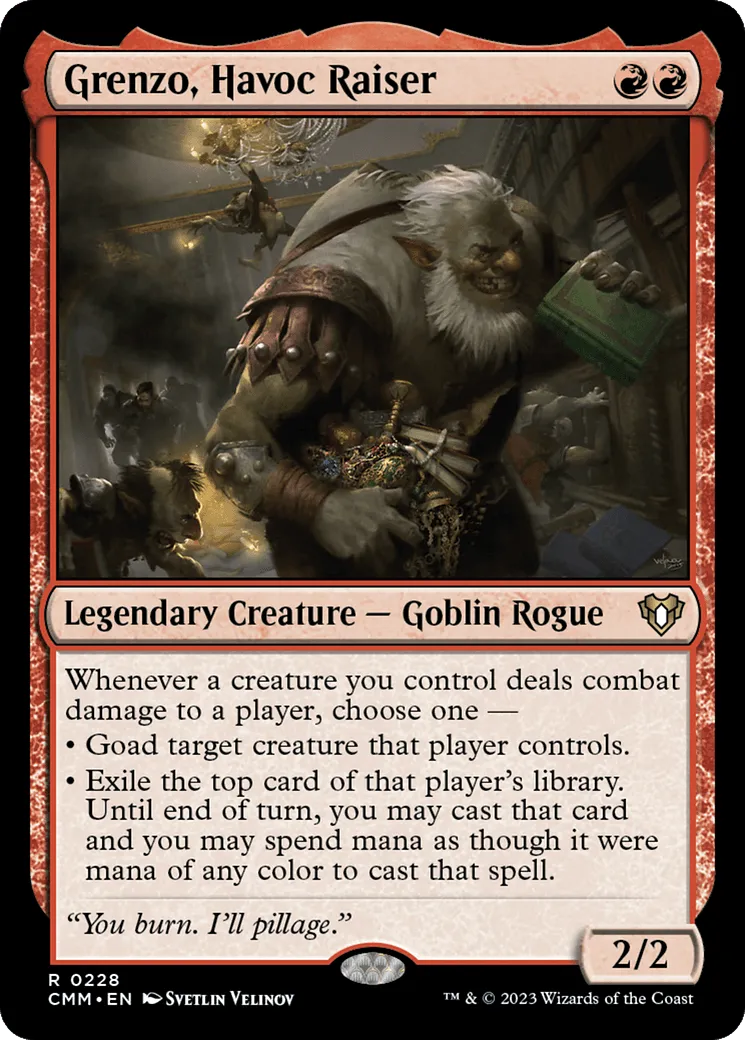 Grenzo, Havoc Raiser [Commander Masters] - Emmett's ToyStop