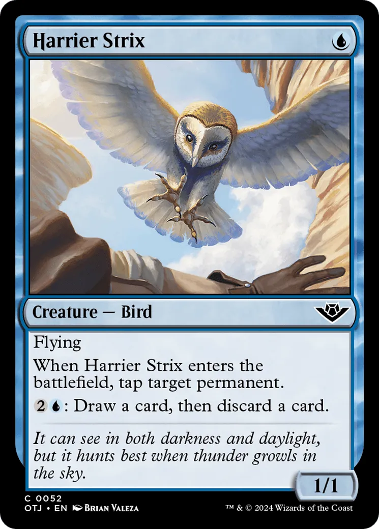 Harrier Strix (OTJ-052) - [Outlaws of Thunder Junction] - Emmett's ToyStop