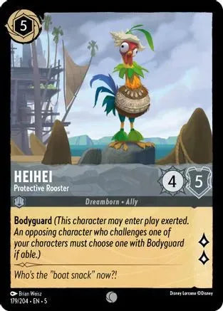 HeiHei - Protective Rooster (179/204) Cold Foil - Shimmering Skies - Emmett's ToyStop