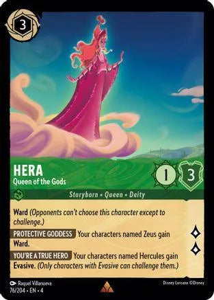 Hera - Queen of the Gods (76/204) Cold Foil - Ursulas Return - Emmett's ToyStop