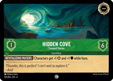 Hidden Cove - Tranquil Haven (101/204) Cold Foil - Ursulas Return - Emmett's ToyStop