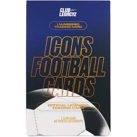 2025 Club Legacyz Icons Soccer Second Edition Hobby Pack
