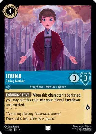 Iduna - Caring Mother (147/204) Cold Foil - Ursulas Return - Emmett's ToyStop