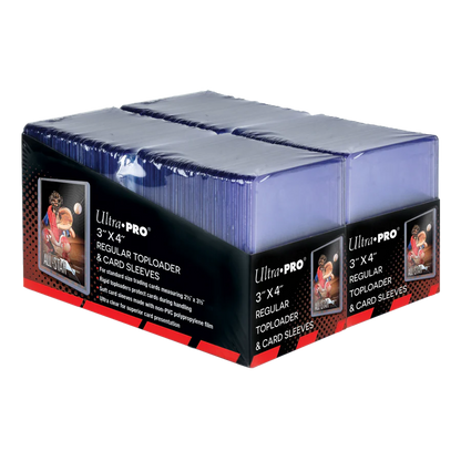 3" x 4" Clear Regular TOPLOADER® Sleeves and Soft Sleeves Bundle (200ct)