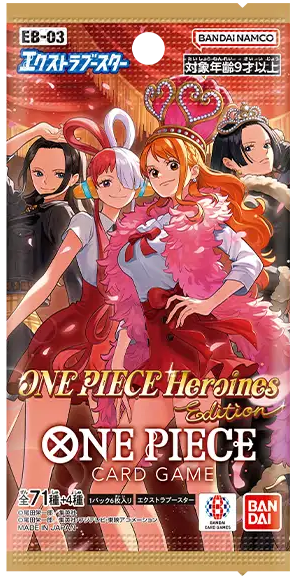One Piece Extra Booster Heroines Edition [EB-03] Booster Pack (Japanese)