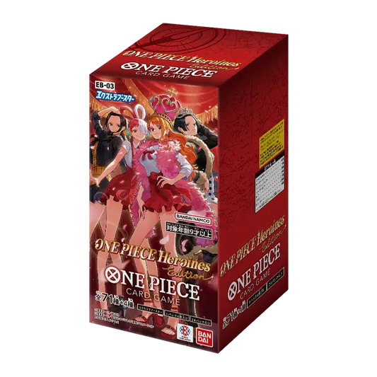 One Piece Extra Booster Heroines Edition [EB-03] Booster Box (Japanese)