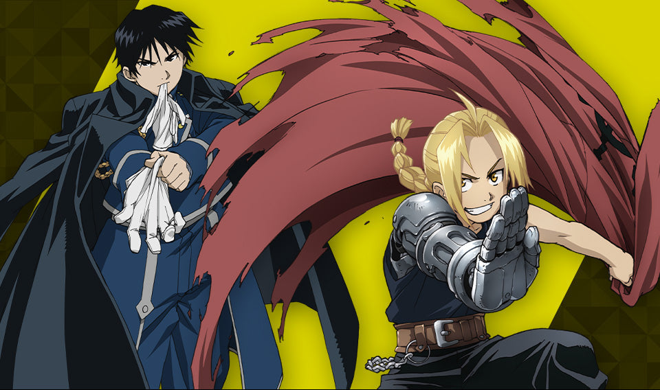 Promotional banner for Union Arena Fullmetal Alchemist booster pack release on July 25, 2025.