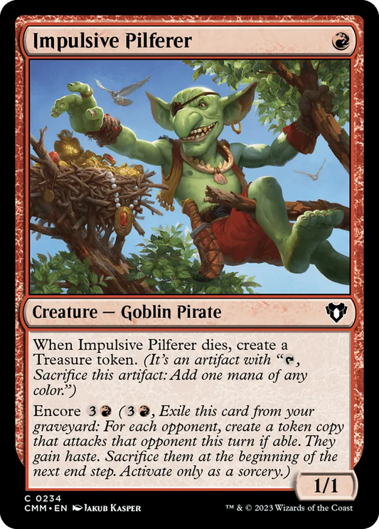 Impulsive Pilferer [Commander Masters] - Emmett's ToyStop