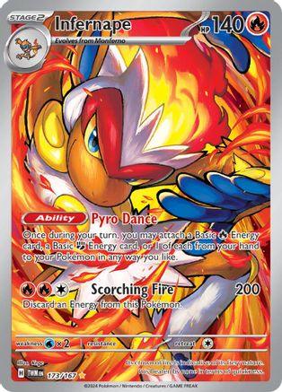 Infernape 173/167 - SV06 Twilight Masquerade Holofoil - Emmett's ToyStop