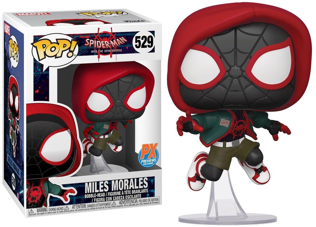 Into the Spider-Verse Miles Morales Funko Pop! Vinyl Figure - PX Previews Exclusive - Emmett's ToyStop