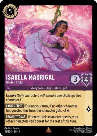 Isabella Madrigal - Golden Child (45/204) Cold Foil - Ursulas Return - Emmett's ToyStop