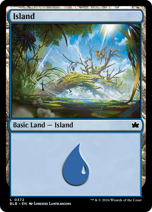 Island (BLB-372) - [Bloomburrow] Foil - Emmett's ToyStop