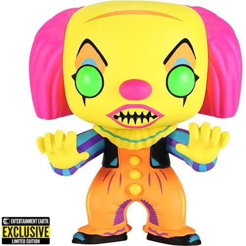 IT Pennywise Black Light Funko Pop! Vinyl Figure - Entertainment Earth Exclusive - Emmett's ToyStop