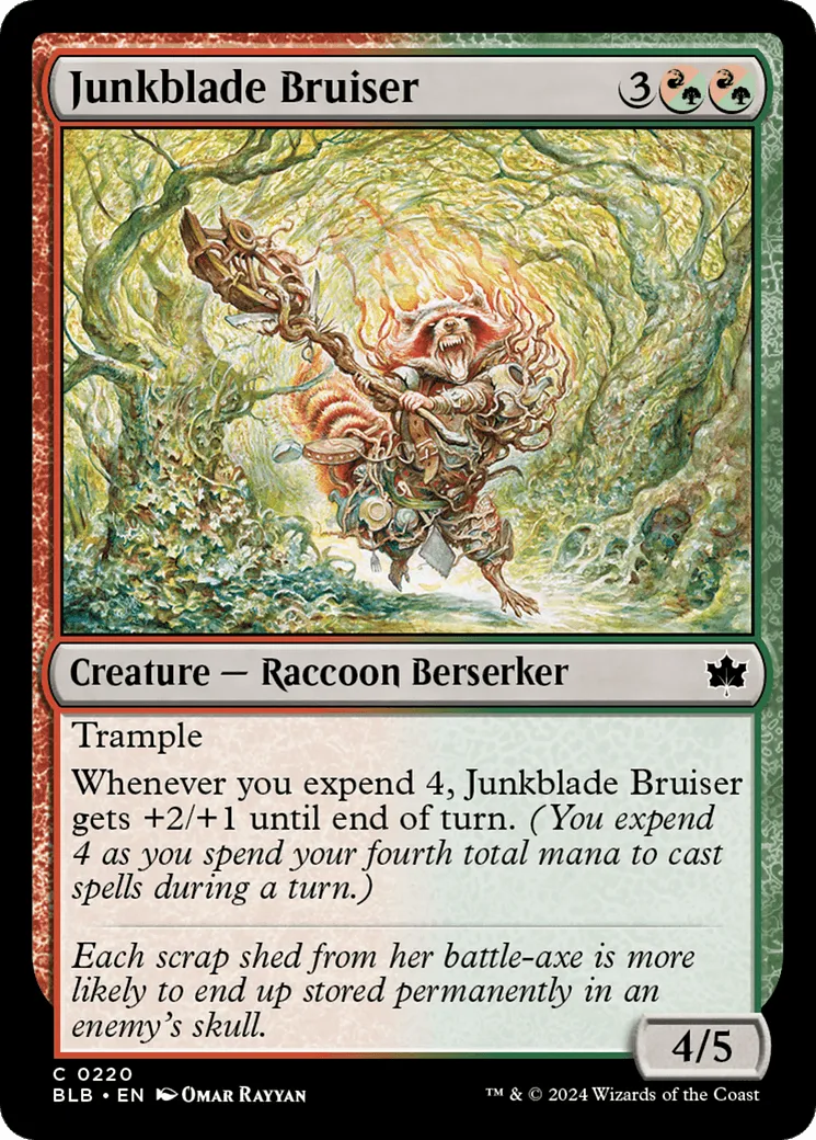 Junkblade Bruiser (BLB-220) - [Bloomburrow] Foil - Emmett's ToyStop