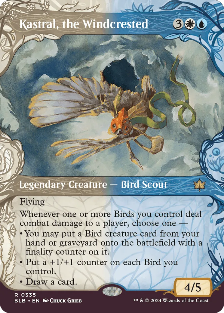 Kastral, the Windcrested (BLB-335) - [Bloomburrow] - Emmett's ToyStop