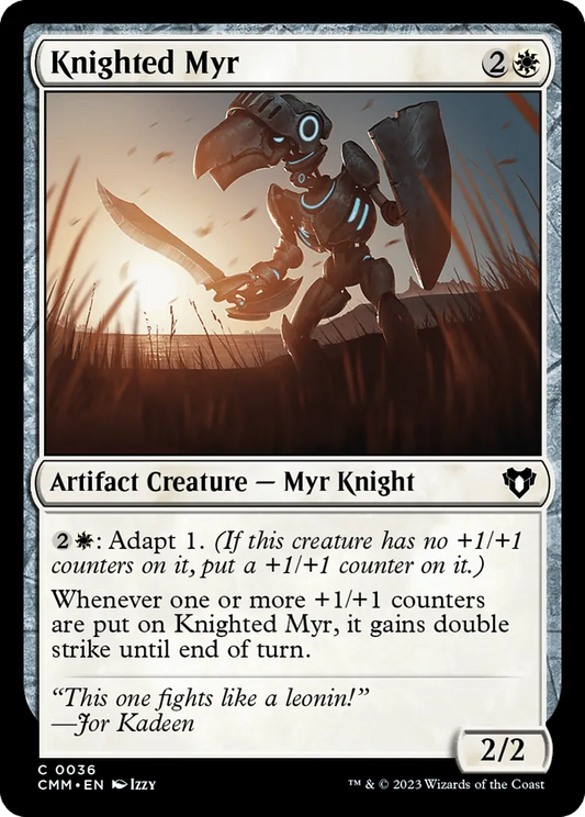 Knighted Myr [Commander Masters] - Emmett's ToyStop