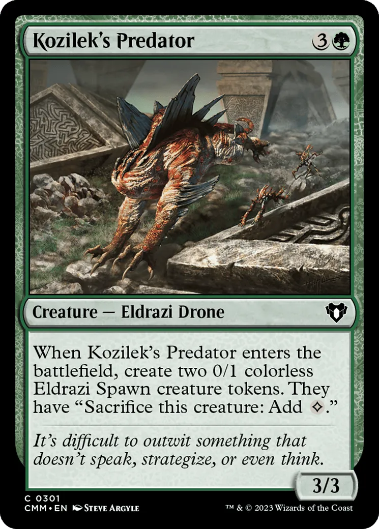 Kozilek's Predator [Commander Masters] - Emmett's ToyStop