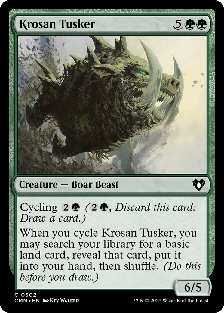 Krosan Tusker [Commander Masters] - Emmett's ToyStop