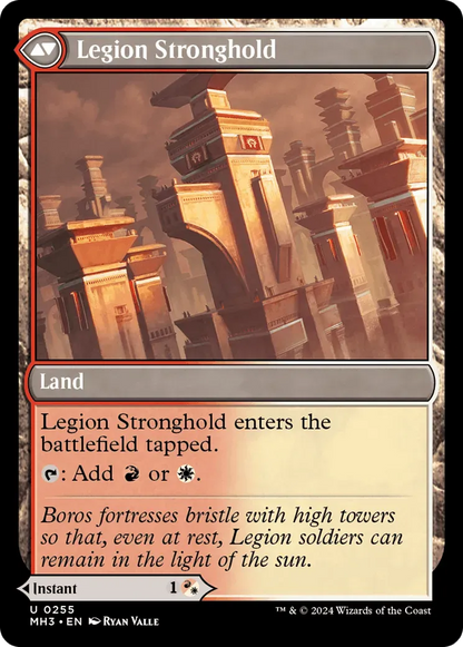 Legion Leadership // Legion Stronghold (MH3-255) - [Modern Horizons 3] Foil - Emmett's ToyStop