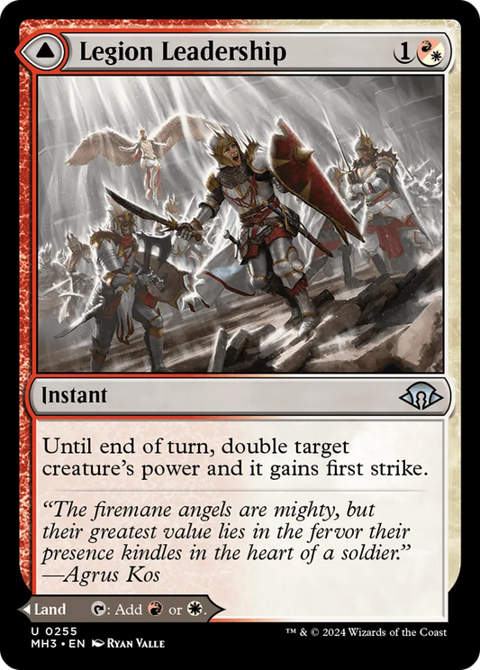 Legion Leadership // Legion Stronghold (MH3-255) - [Modern Horizons 3] Foil - Emmett's ToyStop