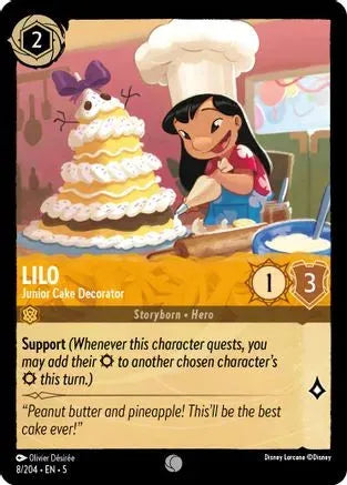 Lilo - Junior Cake Decorator (8/204) Cold Foil - Shimmering Skies - Emmett's ToyStop