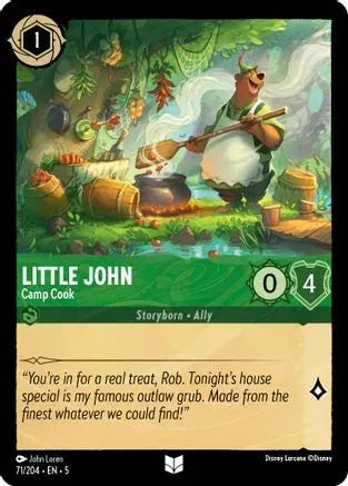 Little John - Camp Cook (71/204) - Shimmering Skies - Emmett's ToyStop