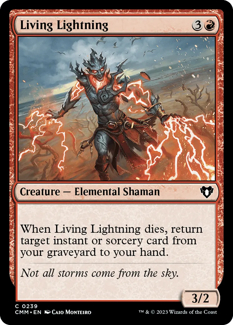 Living Lightning [Commander Masters] - Emmett's ToyStop