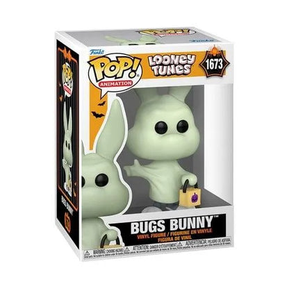 Looney Tunes Halloween Bugs Bunny (Ghost) Funko Pop! Vinyl Figure - Emmett's ToyStop