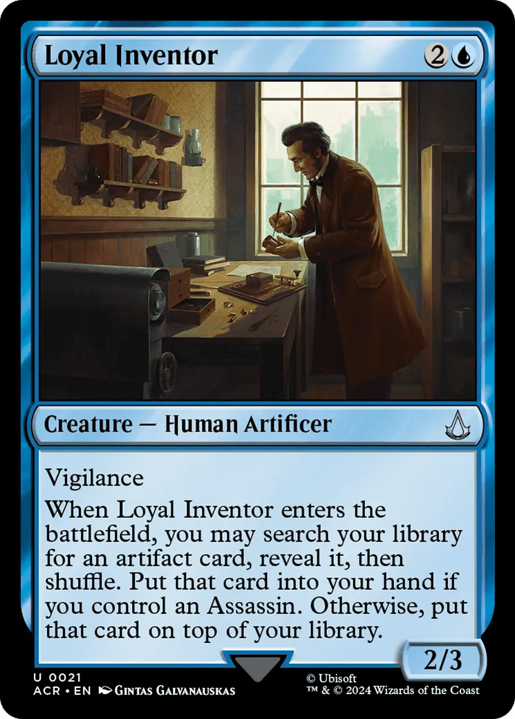 Loyal Inventor (ACR-021) - [Assassin's Creed] - Emmett's ToyStop