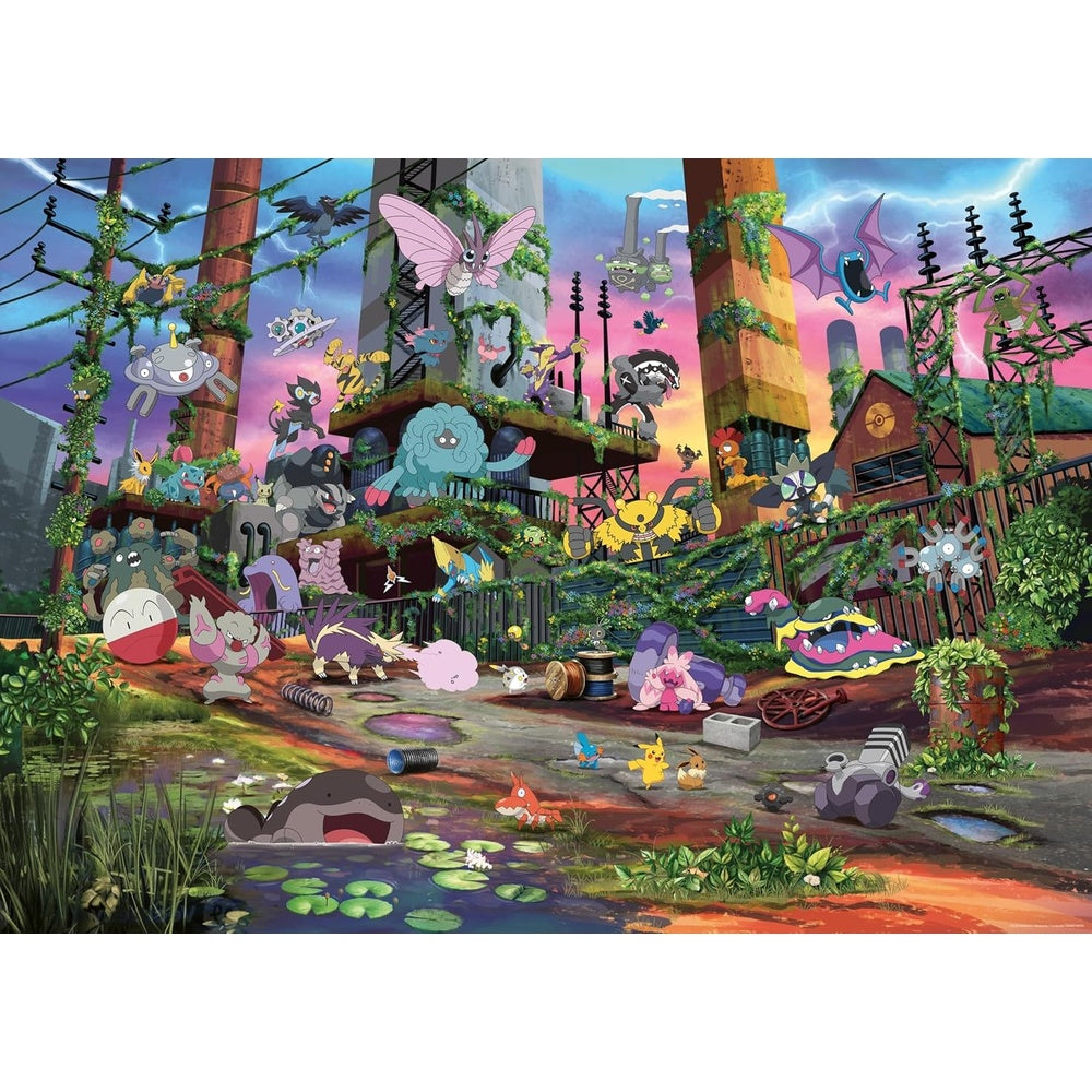 Pokemon Breakout Jigsaw Puzzle (Jolteon and Reclaimed Power Plant)